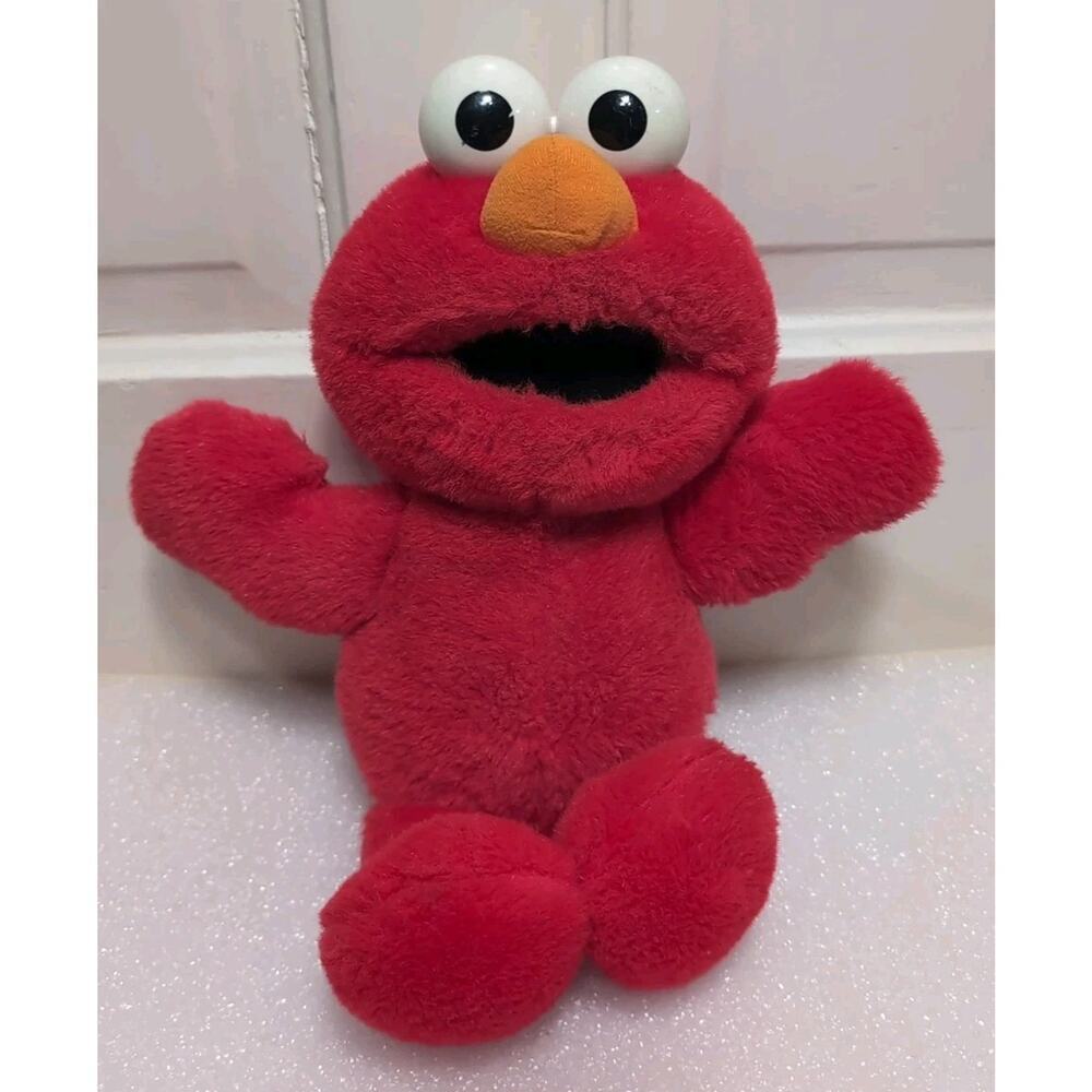 Vtg Original Tickle Me Elmo Plush Tyco Electronic Talking‎ 1995 laughing giggles